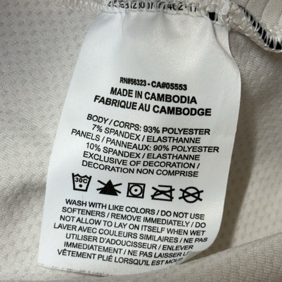 Nike Pro Hoodie Mens XL White Pullover Center Swoosh Training BV5572-030 - Picture 10 of 12